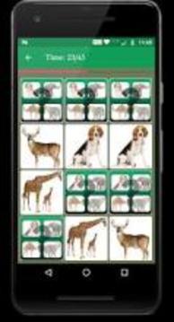 Animal Memory Matching Game游戲截圖4