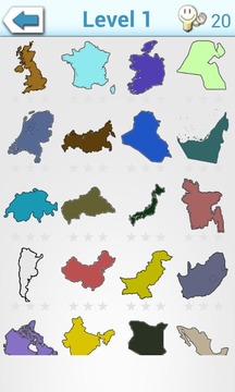World Map Quiz Puzzle游戏截图3