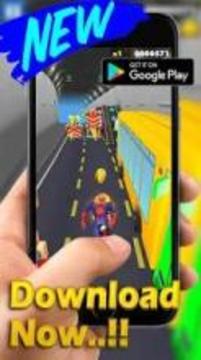 Spider Max 3D Amazing Subway avengers Hero Rush游戲截圖3