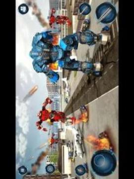 Transform Robot US Police Cop Dog Airport Security游戲截圖1