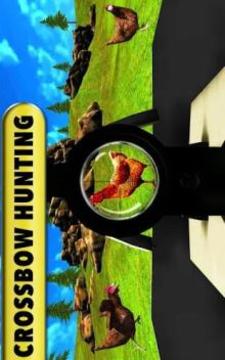Chicken Hunting Challenge: Roaster Bow Shooting 3D游戲截圖2