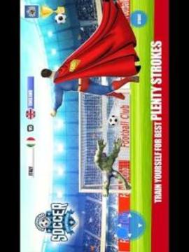 Superhero Pro Soccer World Top Leagues Star 2018游戲截圖2