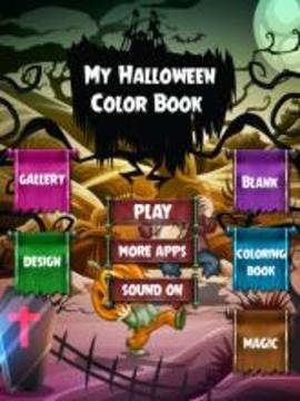 My Halloween Coloring Book:Coloring Game游戲截圖5