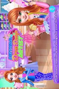 Birthday Dress Design Artist - Fashion Tailor Shop游戲截圖3
