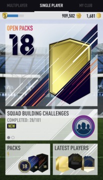 FUT 18 PACK OPENER by PacyBits游戲截圖1