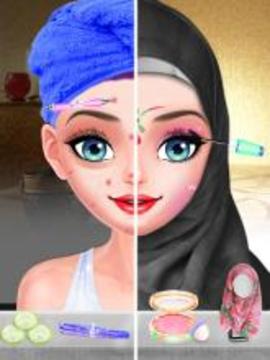 Muslim Hijab Makeover And Hand Art游戲截圖4