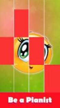 Kissing Emojis - Piano tiles 2018游戲截圖2