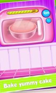 Princess Doll Cake Maker - DIY Cooking Kids游戲截圖3
