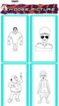 Superhero Motuuu Patloo Coloring Pages游戲截圖4