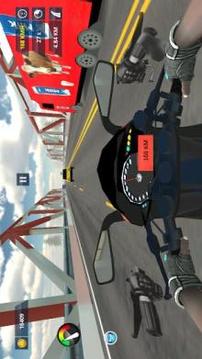Highway Traffic Moto - 3D Bike Racing游戲截圖2