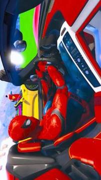 Impossible Super Heroes - Car Stunts Racing Games游戲截圖2
