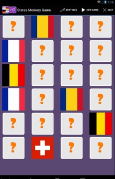 States Memory Game游戲截圖3