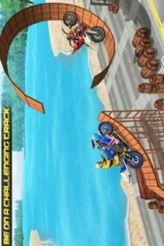 Motorcycle Stunt Trick: Motorcycle Stunt Games游戲截圖2