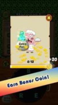 Pig Chef : new Word Search Puzzle Cookies Game游戲截圖5
