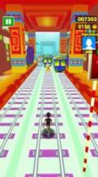 Subway Train Surf Run游戲截圖2