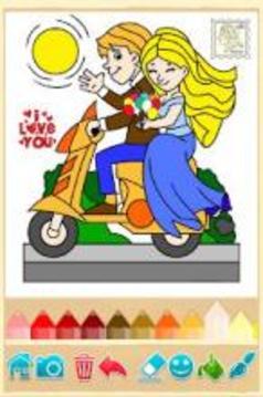 Coloring game for girls and women游戲截圖2