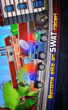 Elite SWAT Car Racing游戲截圖2