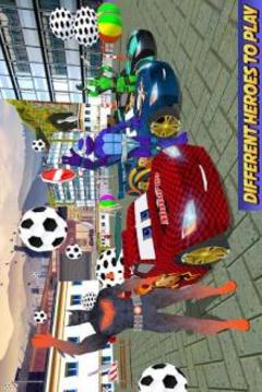Superheroes Car Highway Stunts Challenges游戲截圖4