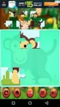 Cute Animal Jigsaw Puzzle For Kids!游戲截圖2