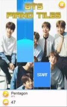 Mix BTS piano Game游戲截圖2