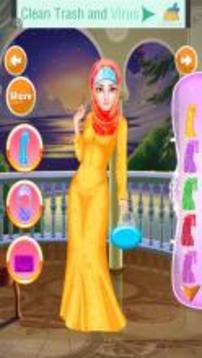 Hijab Style Makeup Salon游戲截圖4