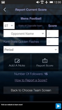 College Sports Scoreboard?游戲截圖4