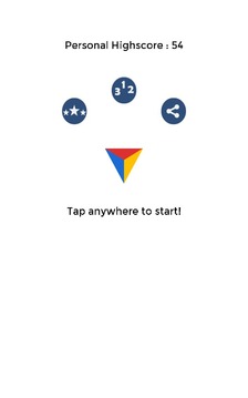 Triangle Tap游戲截圖1