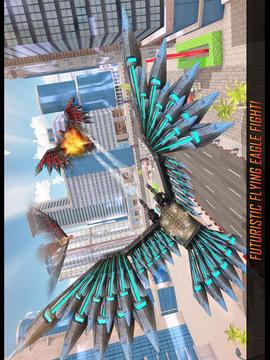 Flying Robot Eagle Transform: Futuristic Robot War游戏截图4
