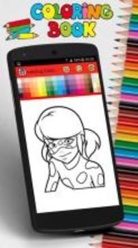 Coloring Pages for Ladybug游戲截圖3
