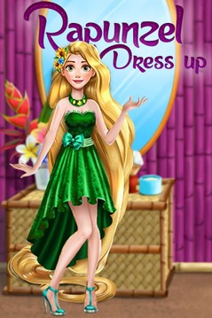 Long Hair Princess Dress Up游戲截圖3