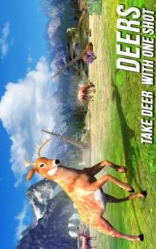 Forest Deer Sniper Hunting 2018游戲截圖1
