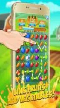 Fruit Link Smash Mania: Free Match 3 Game游戲截圖5