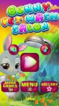 Bunny Pet Wash Salon游戲截圖1