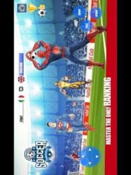 Superhero Pro Soccer World Top Leagues Star 2018游戲截圖1