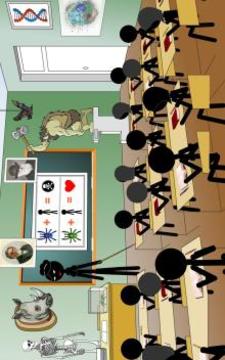 Stickman Mentalist: School Evil biology游戲截圖2