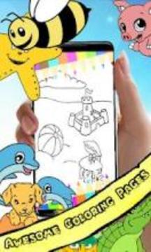 Coloring Book : Crab Pages游戲截圖2