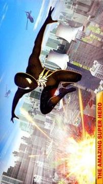 Flying Amazing Iron Spider Superhero Fighting游戲截圖5