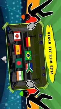 Stickman Badminton Game: World Championship League游戲截圖2