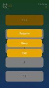 Math Club: Train your Brain & Challenge Friends游戲截圖2