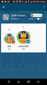 2048 Poke Puzzle游戲截圖3