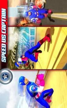 Captain Hero Vs Mega Ramp - Impossible Stunts Race游戲截圖1