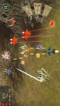 Sky Force Strikers – Top Down Shooter Airplanes游戲截圖4