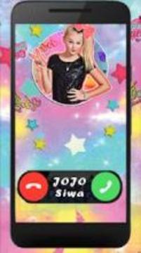 Best CALL & CHAT For jojosiwa - Jojosiwa joke call游戲截圖1