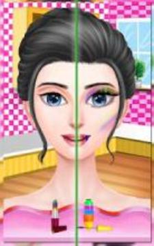 Beauty Salon Candy Makeup: Rainbow Theme游戲截圖4