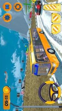 Modern Mountain Uphill Coach Bus Driver Simulator游戲截圖1