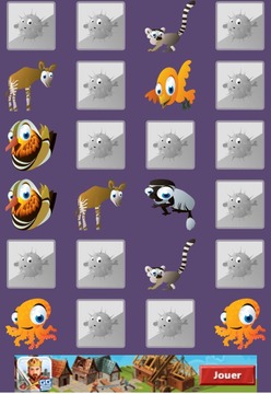 Best Animal Memory Game游戲截圖2