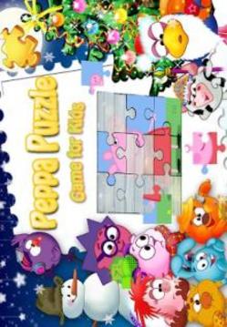 Peppa Puzzle For Kids-Pink Pig游戲截圖4
