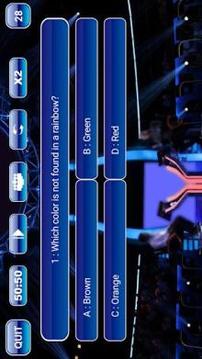 Millionaire Game In English 2018游戲截圖1