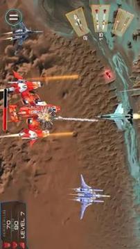Sky Force Strikers – Top Down Shooter Airplanes游戲截圖5