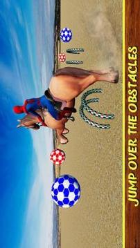 Impossible SuperHeroes Horse Stunts 3D游戲截圖3